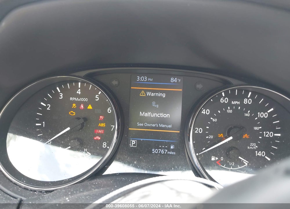 2021 NISSAN ROGUE SPORT S FWD XTRONIC CVT VIN: JN1BJ1AV7MW316328