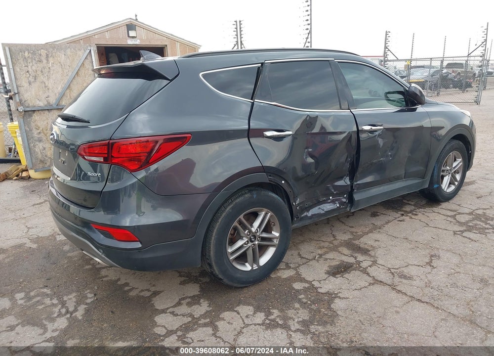 2018 HYUNDAI SANTA FE SPORT 2.4L VIN: 5XYZU3LB0JG531575