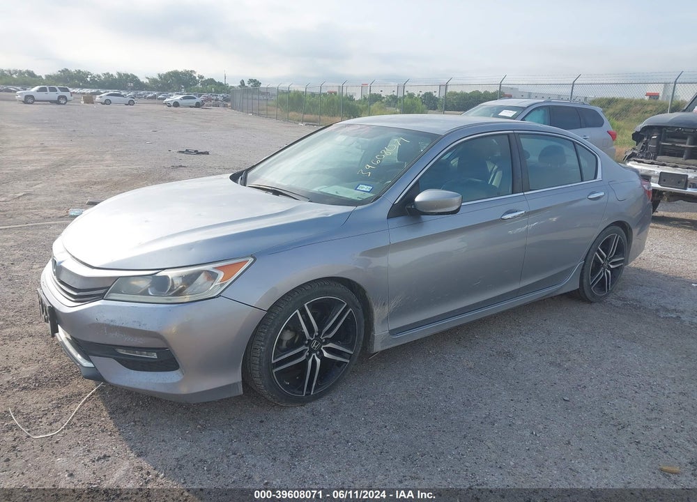 2017 HONDA ACCORD SPORT SE VIN: 1HGCR2F12HA150035