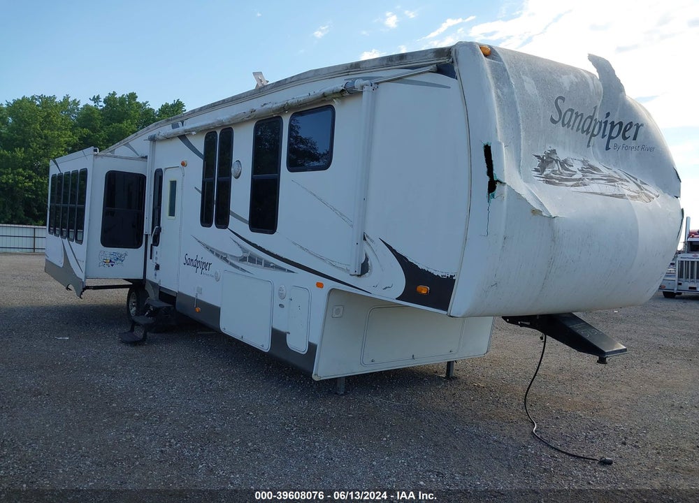 2009 FOREST RIVER SANDPIPER 345RET VIN: 4X4FSAK299J023738