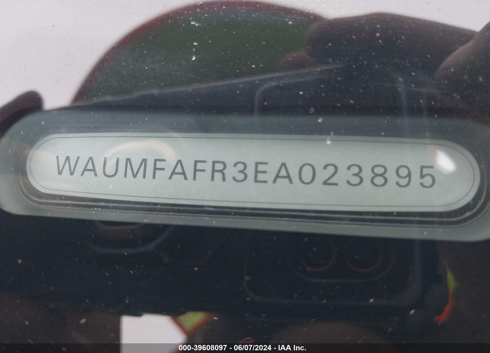 2014 AUDI A5 VIN: WAUMFAFR3EA023895