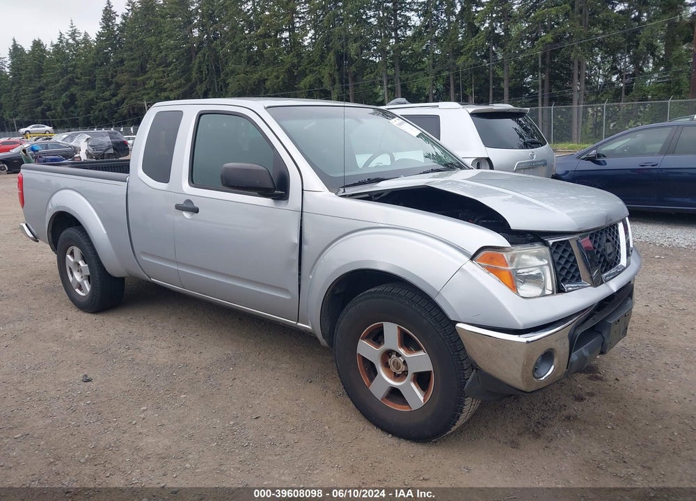 2007 NISSAN FRONTIER SE VIN: 1N6AD06U37C427214