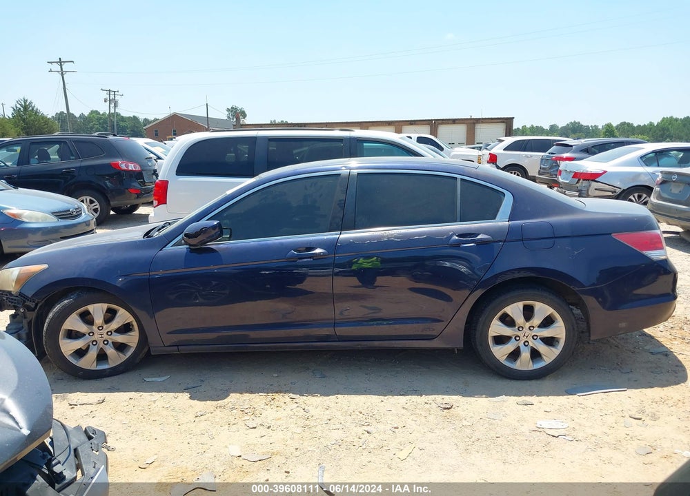 2008 HONDA ACCORD 2.4 EX VIN: JHMCP26708C000629