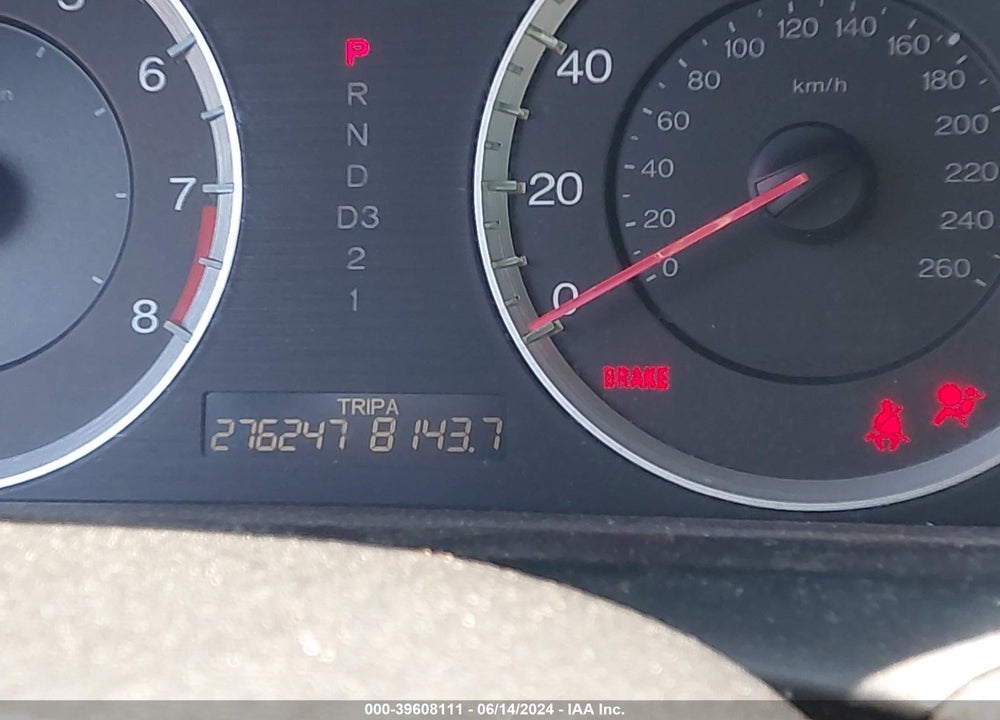 2008 HONDA ACCORD 2.4 EX VIN: JHMCP26708C000629