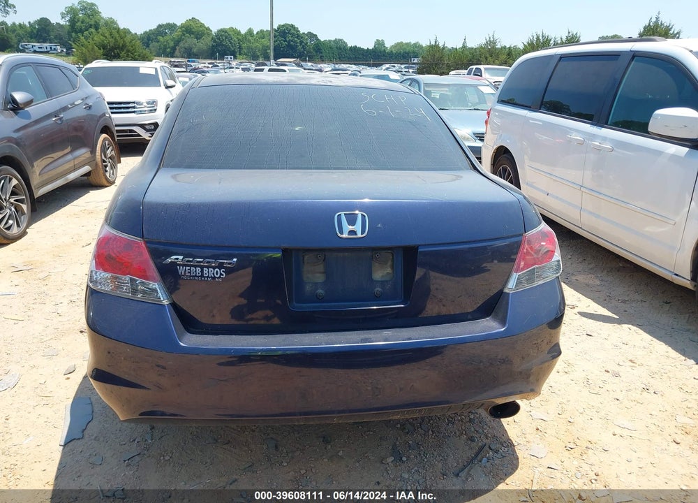 2008 HONDA ACCORD 2.4 EX VIN: JHMCP26708C000629