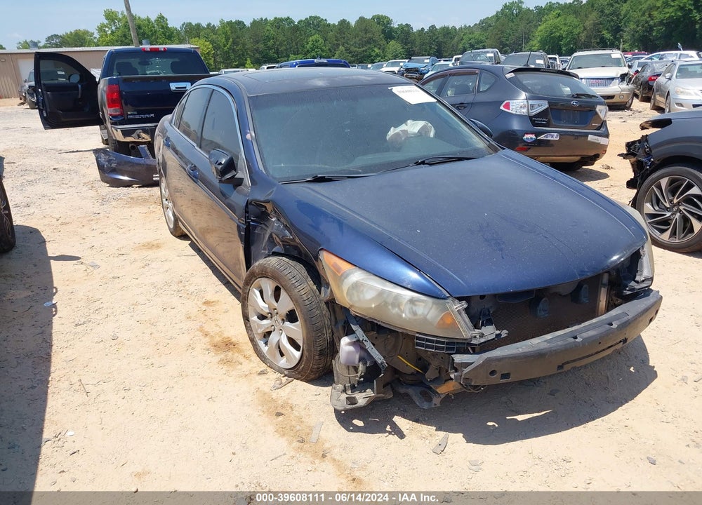 2008 HONDA ACCORD 2.4 EX VIN: JHMCP26708C000629