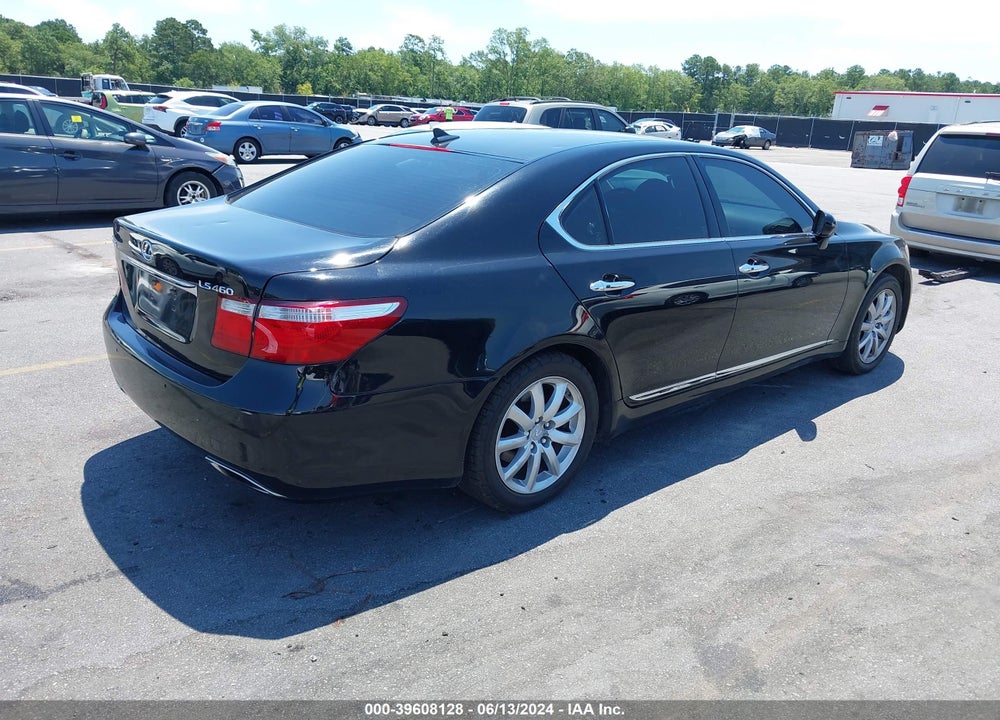 2009 LEXUS LS 460 VIN: JTHBL46F495087497