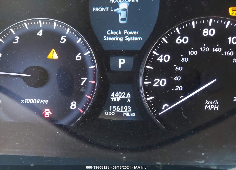2009 LEXUS LS 460 VIN: JTHBL46F495087497