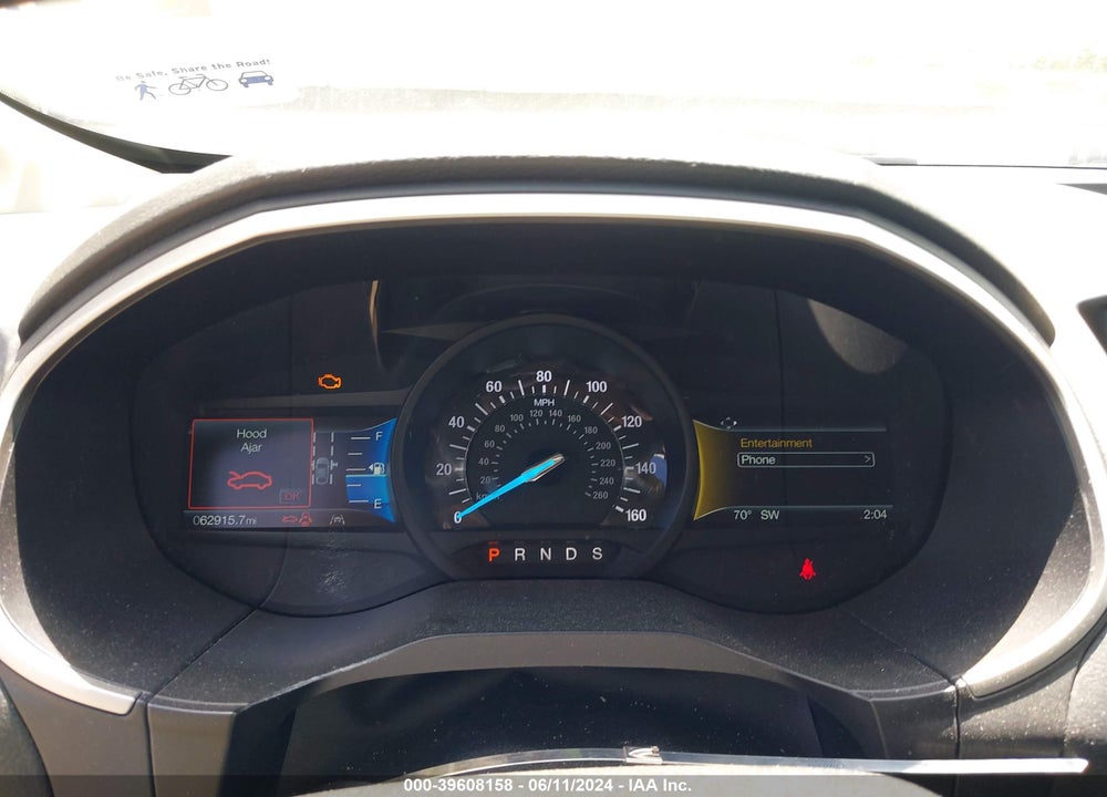 2020 FORD EDGE SEL VIN: 2FMPK3J9XLBA71339