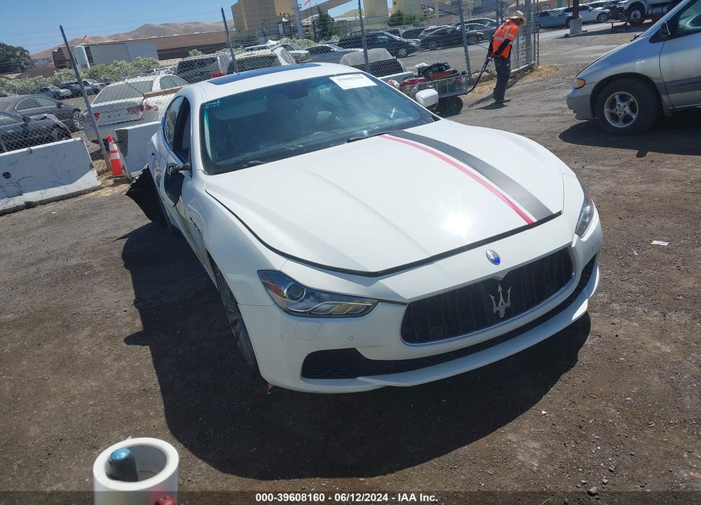 2014 MASERATI GHIBLI S Q4 VIN: ZAM57RTAXE1085405