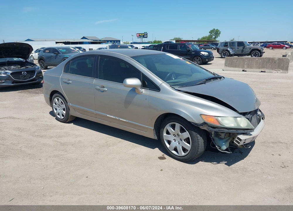 2006 HONDA CIVIC LX VIN: 1HGFA16506L044007