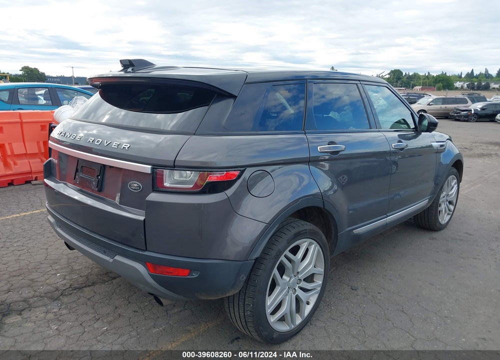 2016 LAND ROVER RANGE ROVER EVOQUE HSE VIN: SALVR2BG4GH144303