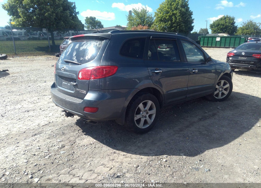 2008 HYUNDAI SANTA FE LIMITED/SE VIN: 5NMSH73E58H185658