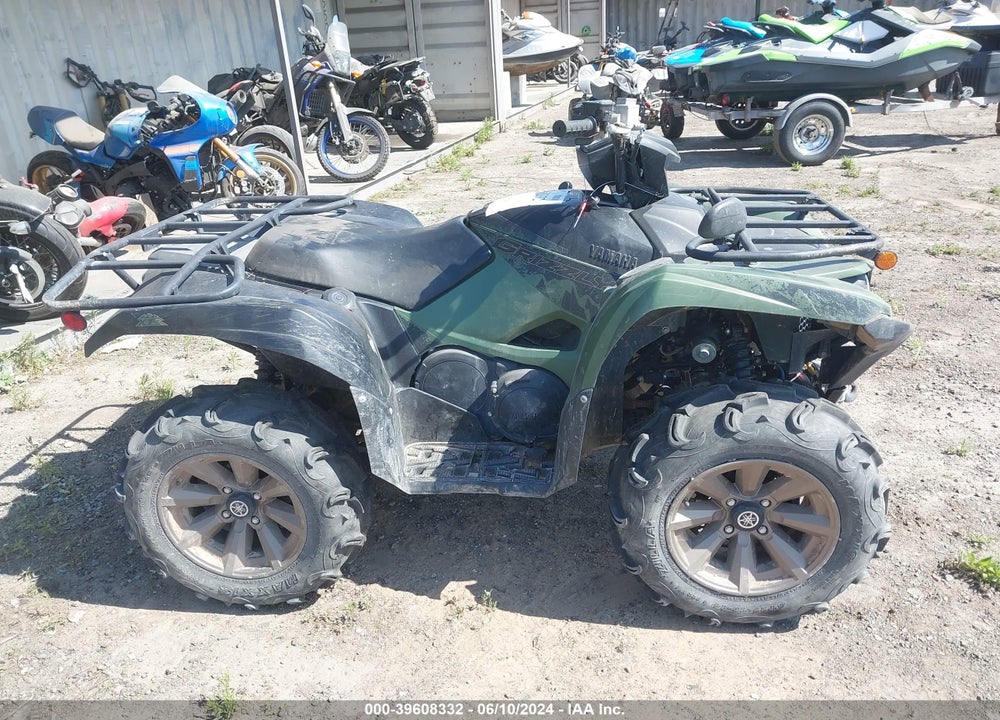 2021 YAMAHA YFM700 G VIN: 5Y4AMK239MA105526