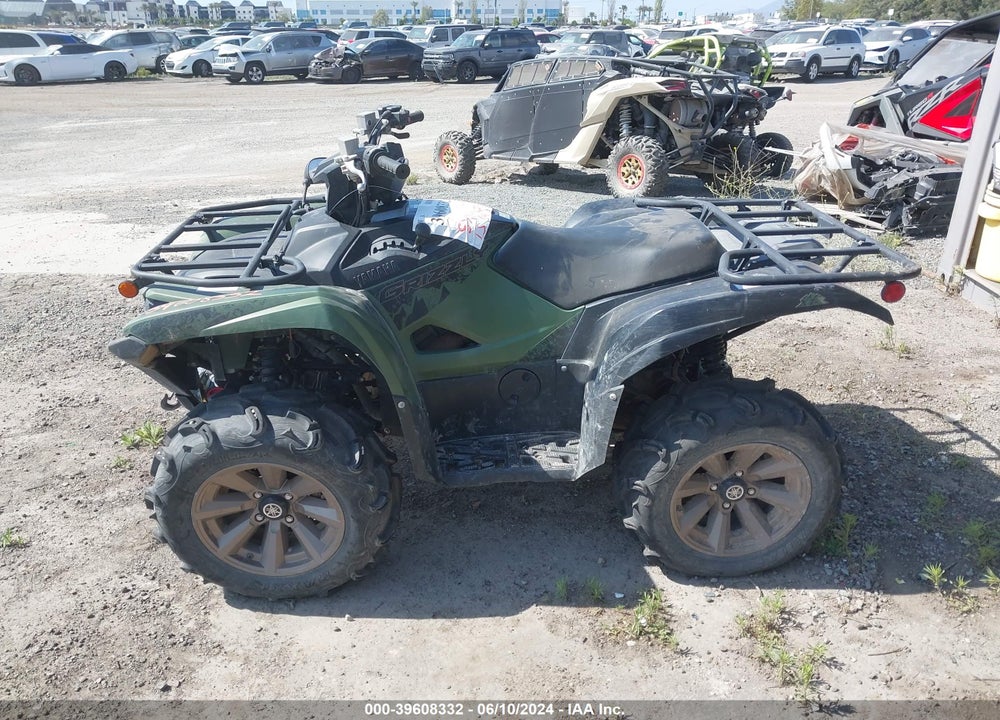 2021 YAMAHA YFM700 G VIN: 5Y4AMK239MA105526