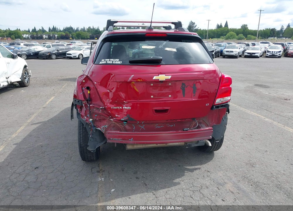 2020 CHEVROLET TRAX AWD LT VIN: 3GNCJPSB6LL125147