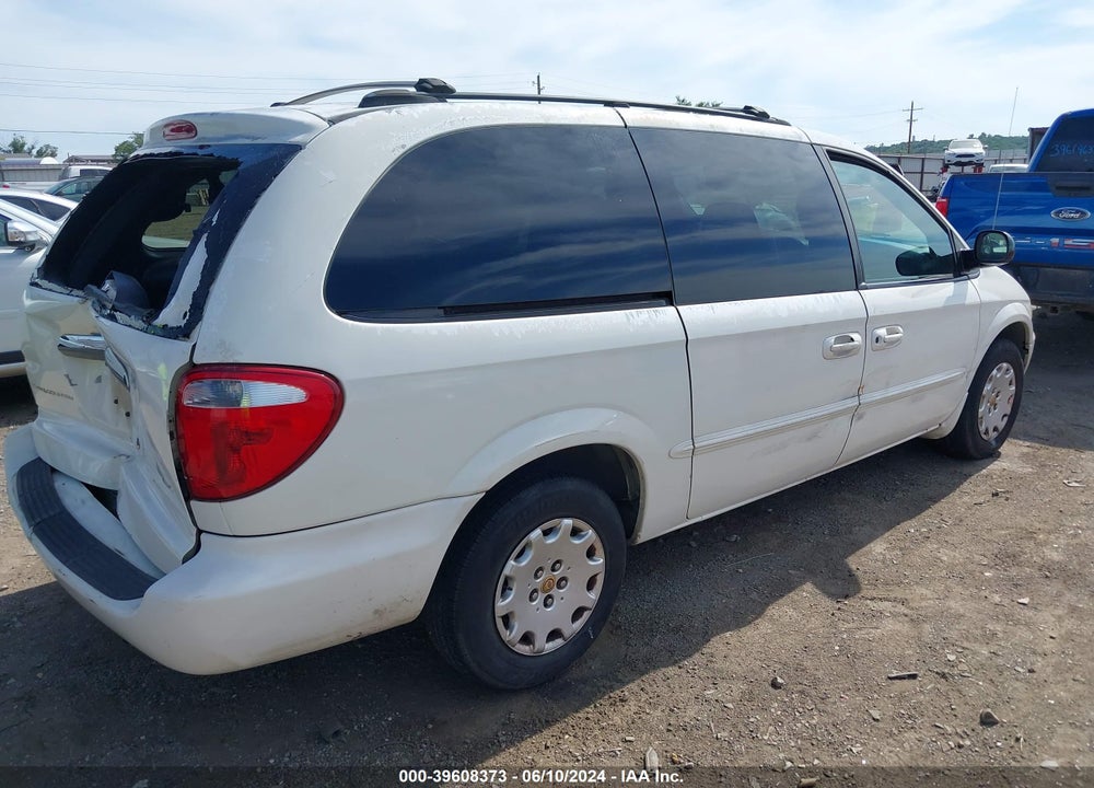 2002 CHRYSLER TOWN & COUNTRY LX VIN: 2C4GP44372R755449