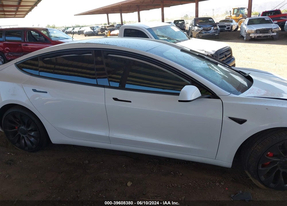 2021 TESLA MODEL 3 PERFORMANCE DUAL MOTOR ALL-WHEEL DRIVE VIN: 5YJ3E1ECXMF995708