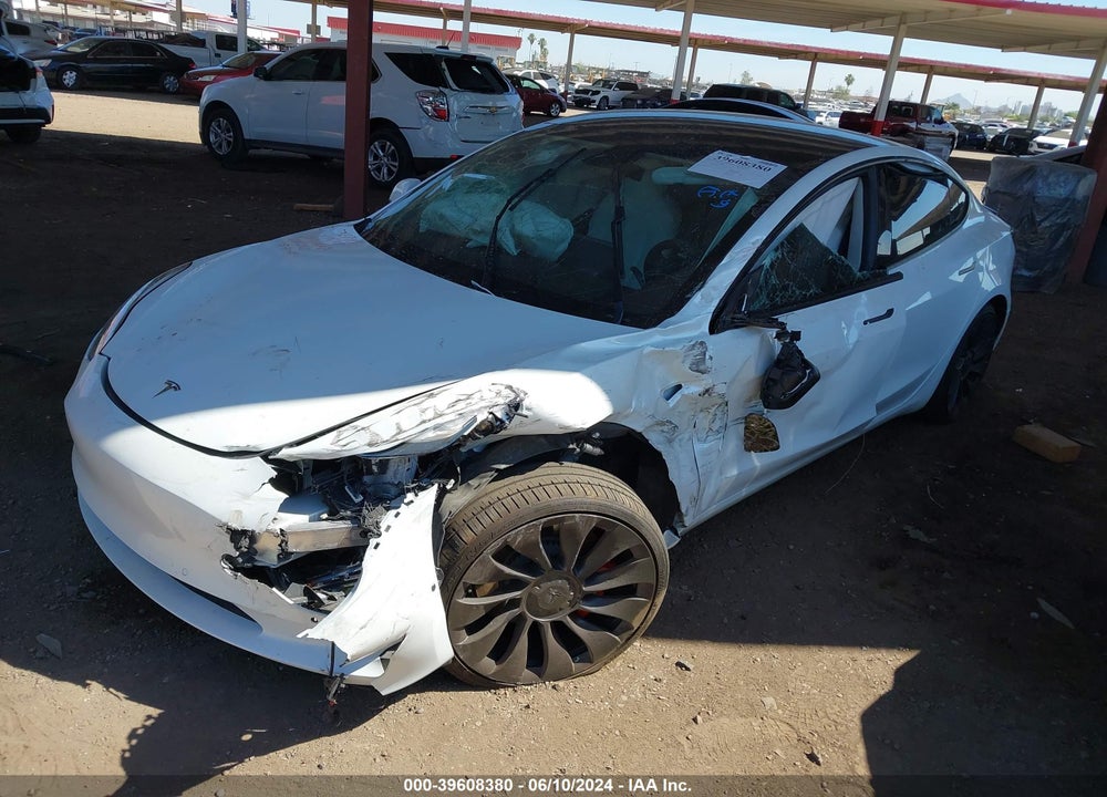 2021 TESLA MODEL 3 PERFORMANCE DUAL MOTOR ALL-WHEEL DRIVE VIN: 5YJ3E1ECXMF995708