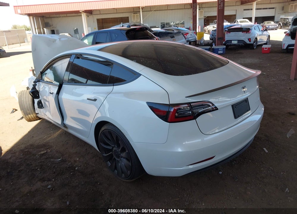 2021 TESLA MODEL 3 PERFORMANCE DUAL MOTOR ALL-WHEEL DRIVE VIN: 5YJ3E1ECXMF995708