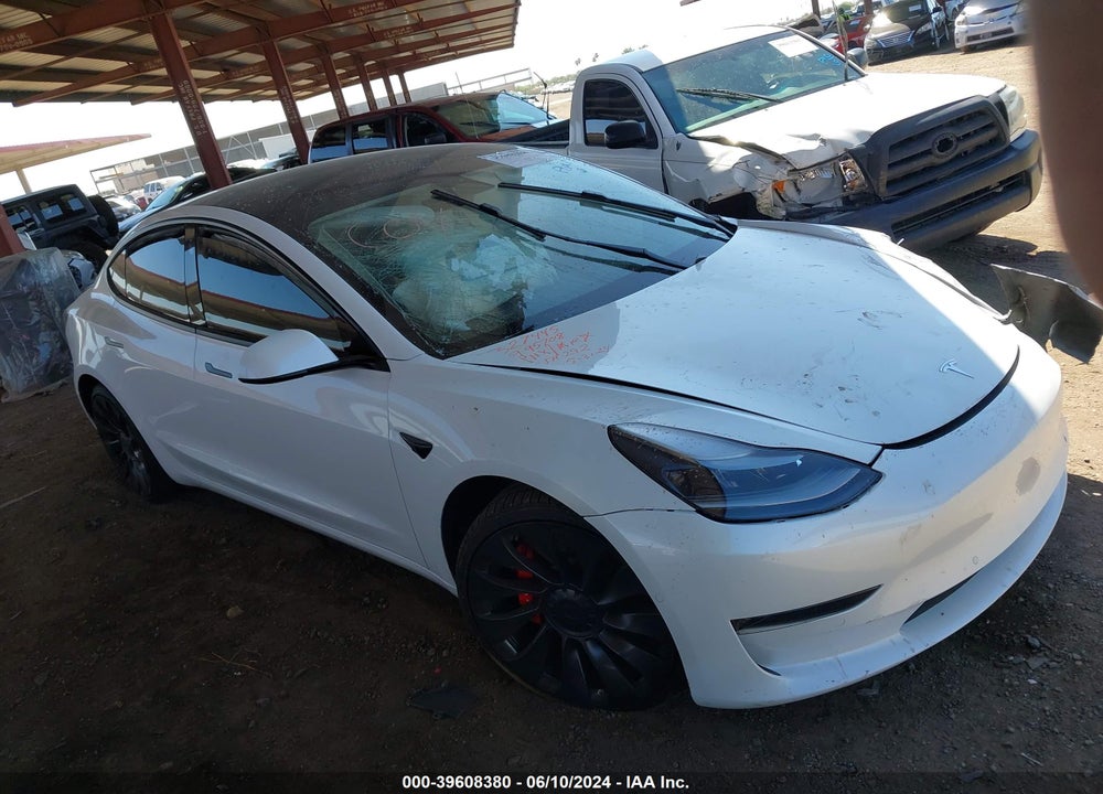 2021 TESLA MODEL 3 PERFORMANCE DUAL MOTOR ALL-WHEEL DRIVE VIN: 5YJ3E1ECXMF995708