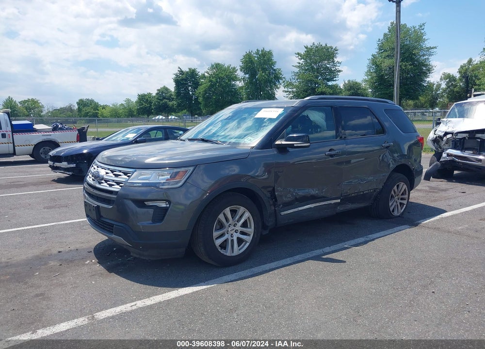 2018 FORD EXPLORER XLT VIN: 1FM5K8DH1JGC89263