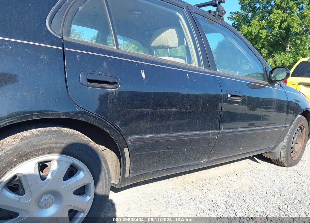 2001 TOYOTA COROLLA LE VIN: 2T1BR12E31C478403