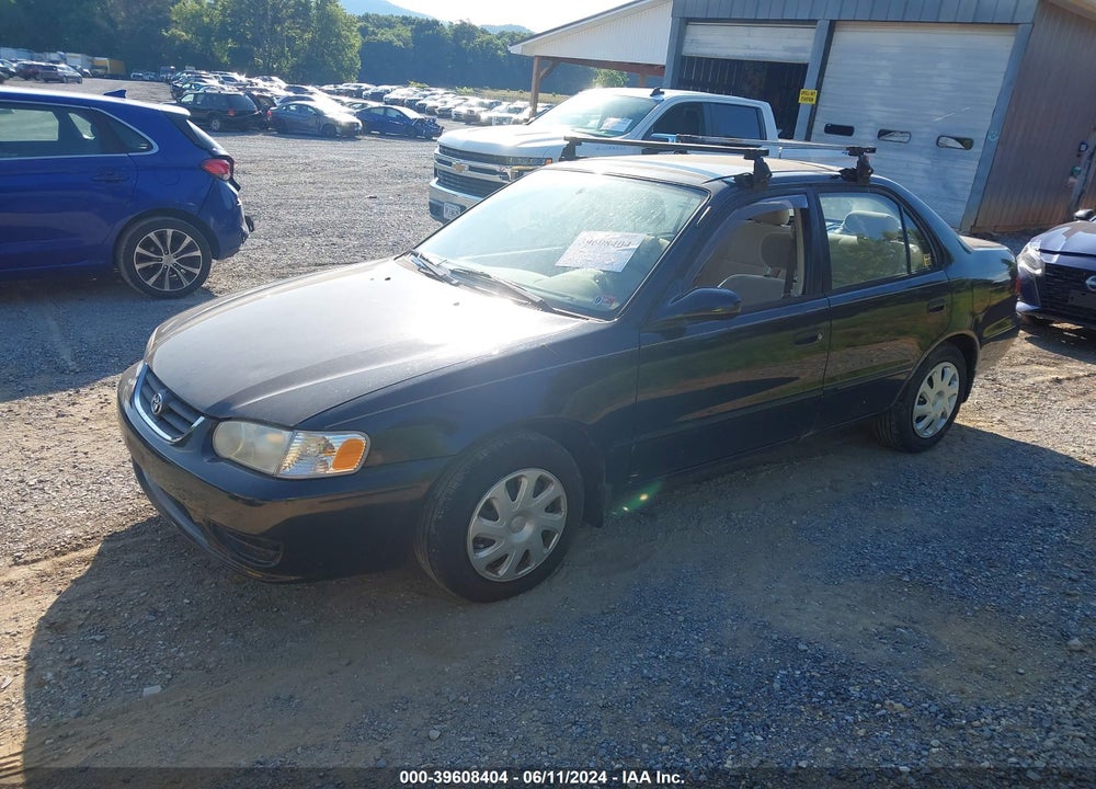 2001 TOYOTA COROLLA LE VIN: 2T1BR12E31C478403