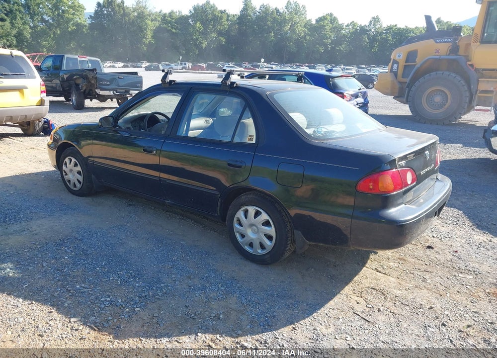 2001 TOYOTA COROLLA LE VIN: 2T1BR12E31C478403