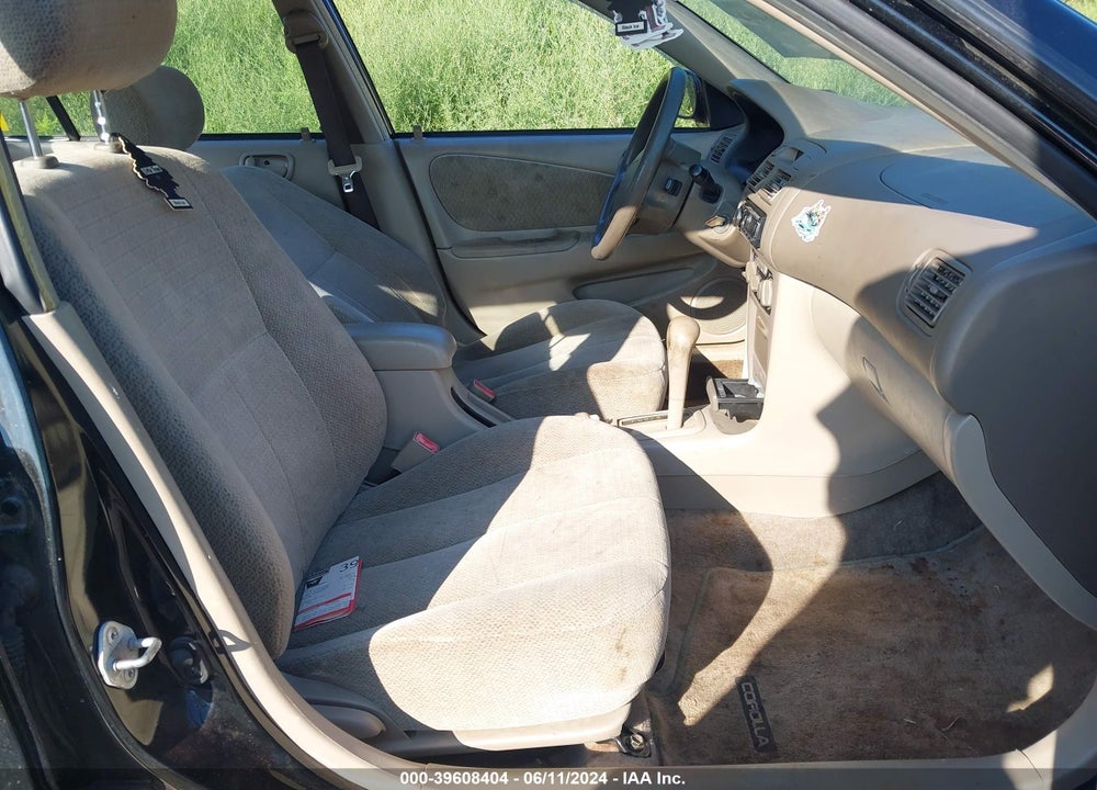 2001 TOYOTA COROLLA LE VIN: 2T1BR12E31C478403