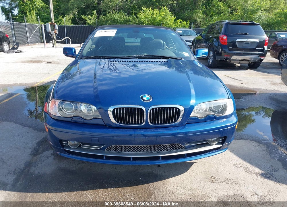 2003 BMW 330CI VIN: WBABS53433JU97250