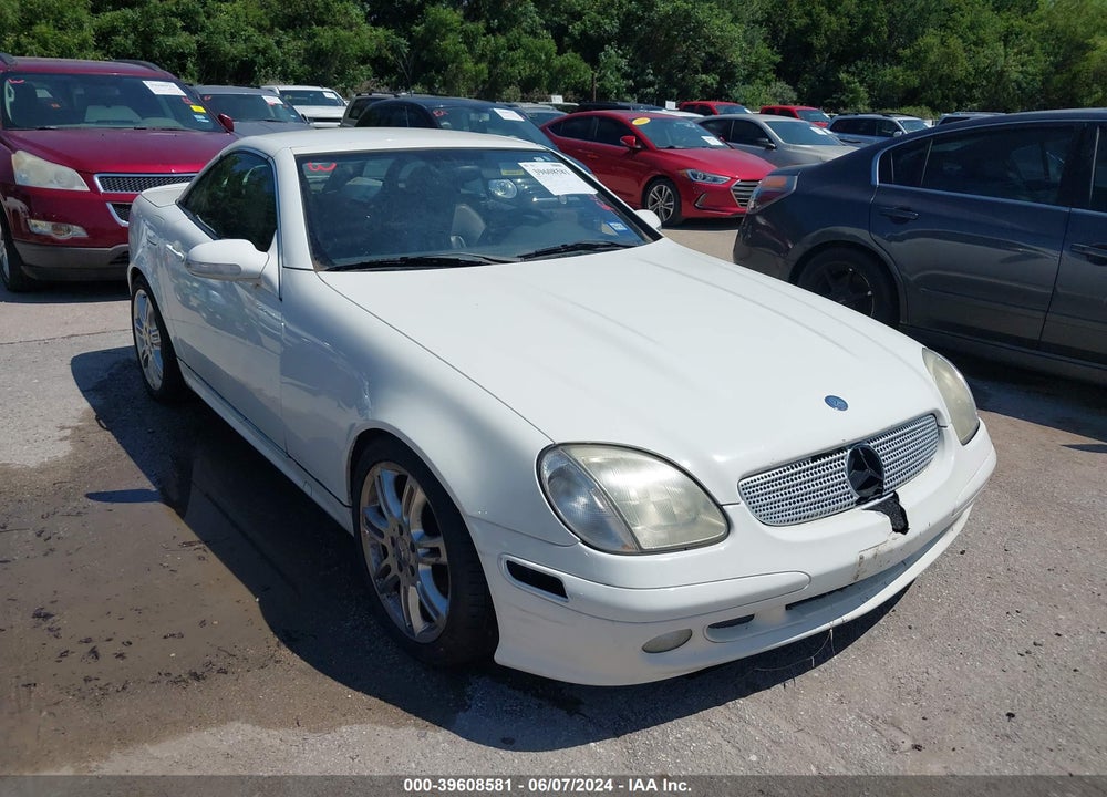 2004 MERCEDES-BENZ SLK 320 VIN: WDBKK65F44F306073