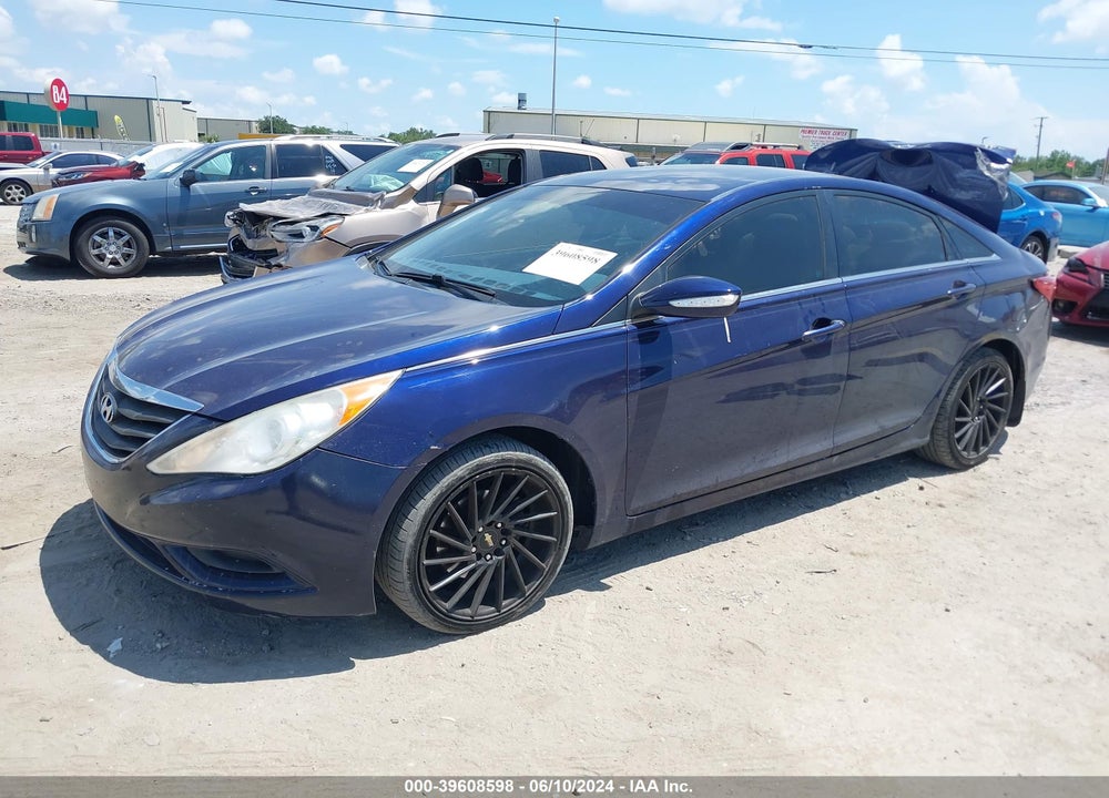 2013 HYUNDAI SONATA GLS VIN: 5NPEB4AC3DH519178
