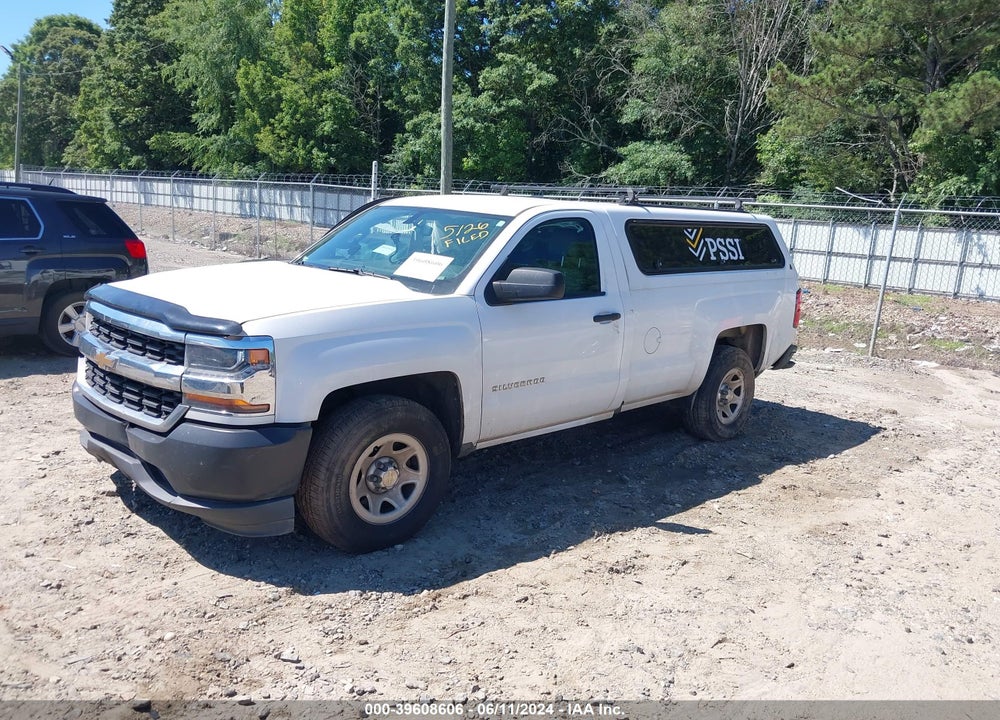 2016 CHEVROLET SILVERADO 1500 WT VIN: 1GCNCNEC5GZ259425