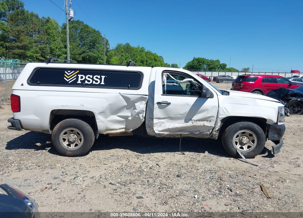 2016 CHEVROLET SILVERADO 1500 WT VIN: 1GCNCNEC5GZ259425