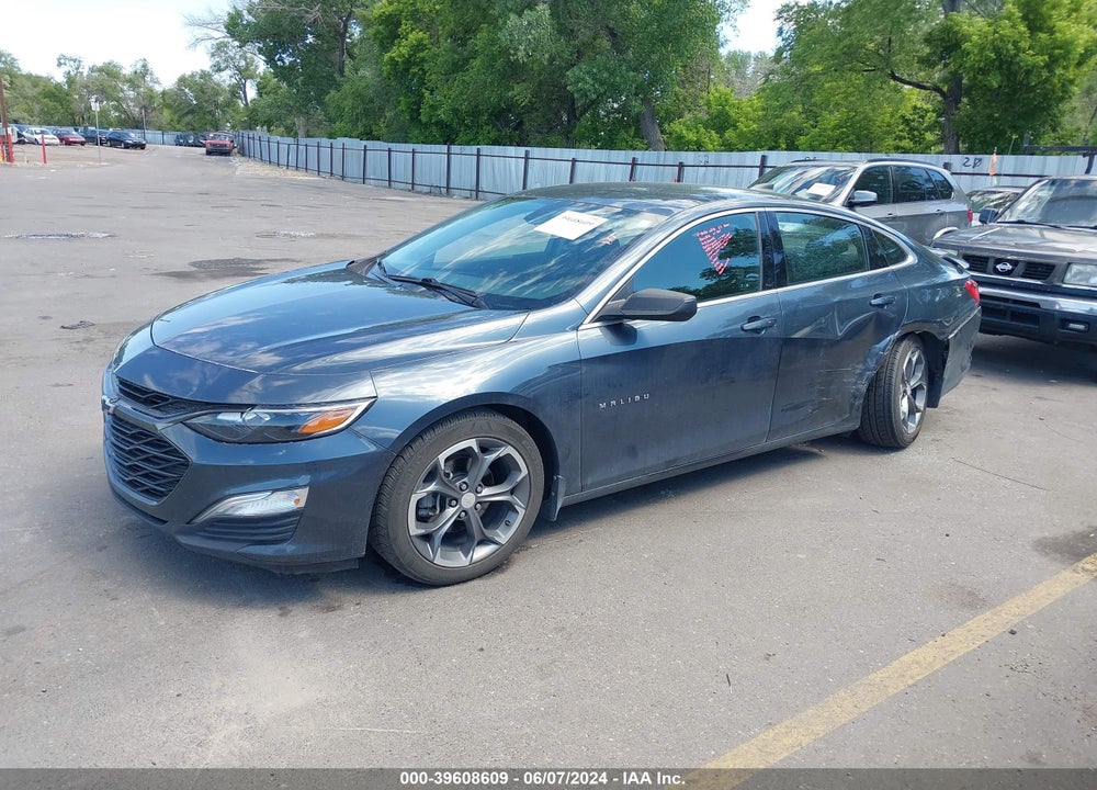 2019 CHEVROLET MALIBU RS VIN: 1G1ZG5ST0KF162808