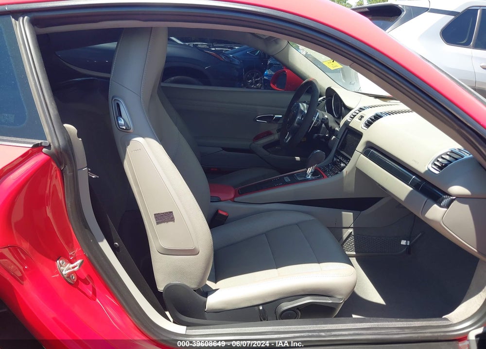 2016 PORSCHE CAYMAN VIN: WP0AA2A89GK170289