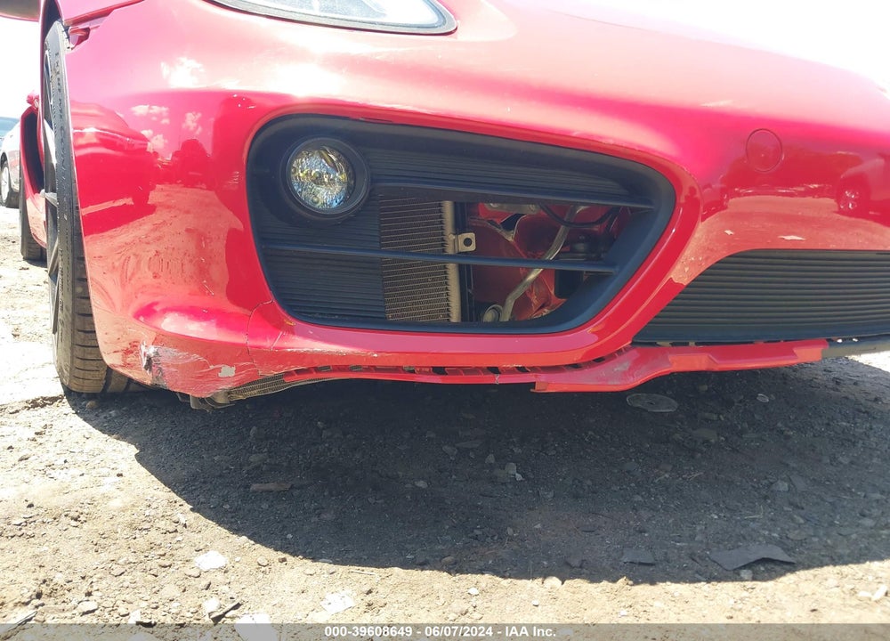 2016 PORSCHE CAYMAN VIN: WP0AA2A89GK170289