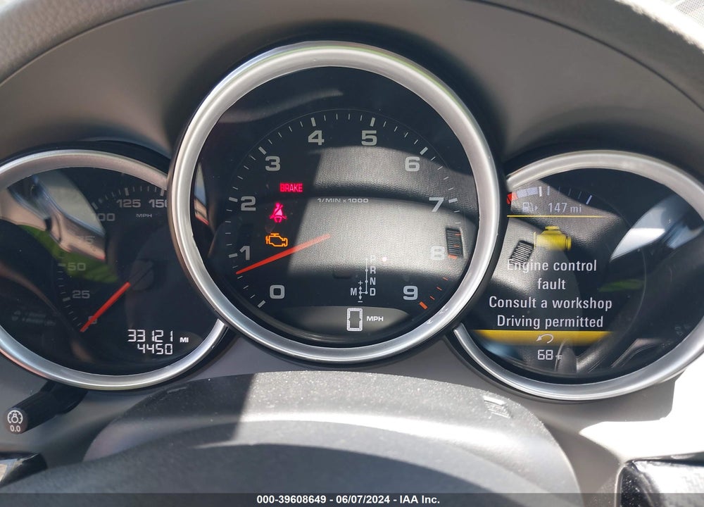 2016 PORSCHE CAYMAN VIN: WP0AA2A89GK170289
