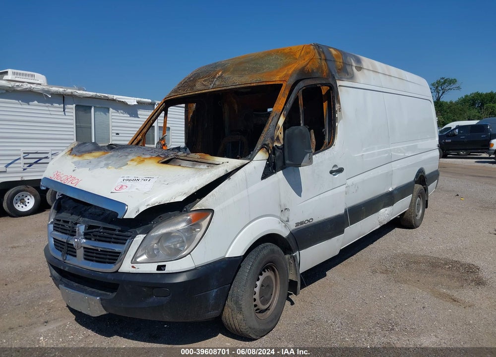2007 DODGE SPRINTER VAN 2500 HIGH ROOF VIN: WD0PE845375216238