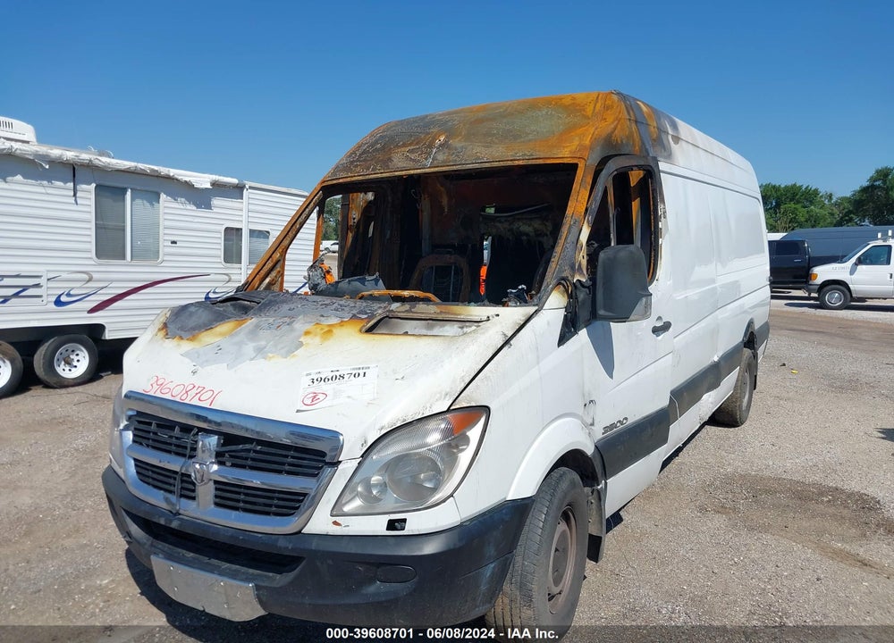 2007 DODGE SPRINTER VAN 2500 HIGH ROOF VIN: WD0PE845375216238