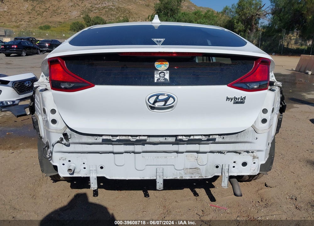 2022 HYUNDAI IONIQ HYBRID BLUE VIN: KMHC65LC8NU284990