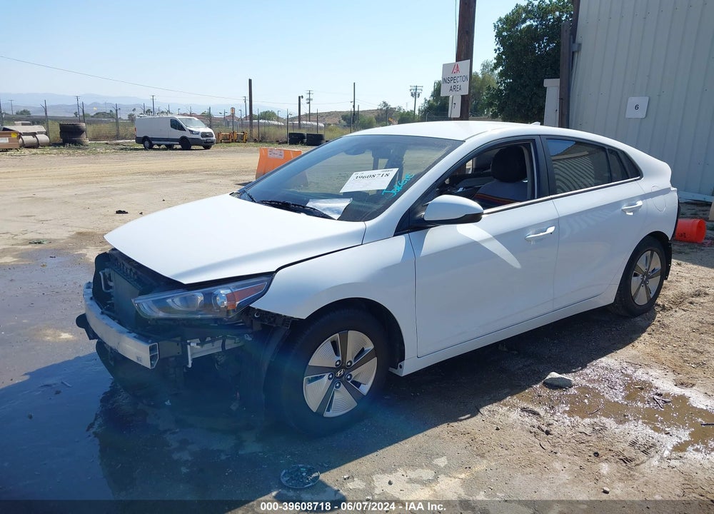 2022 HYUNDAI IONIQ HYBRID BLUE VIN: KMHC65LC8NU284990