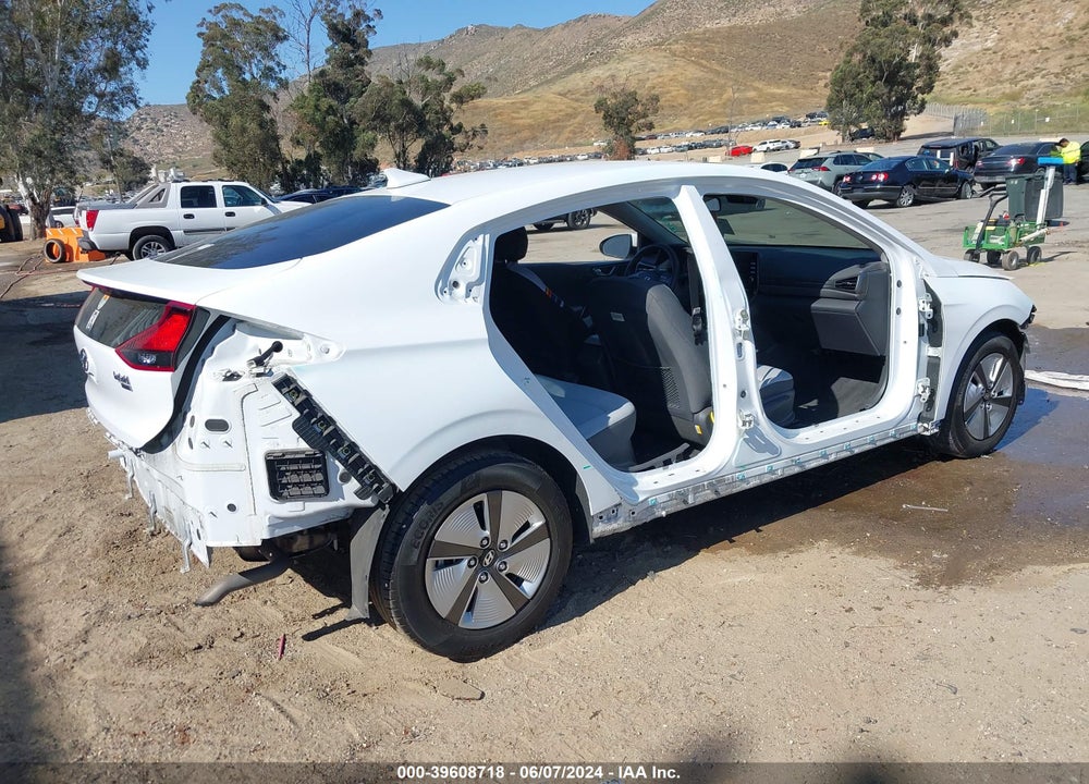 2022 HYUNDAI IONIQ HYBRID BLUE VIN: KMHC65LC8NU284990