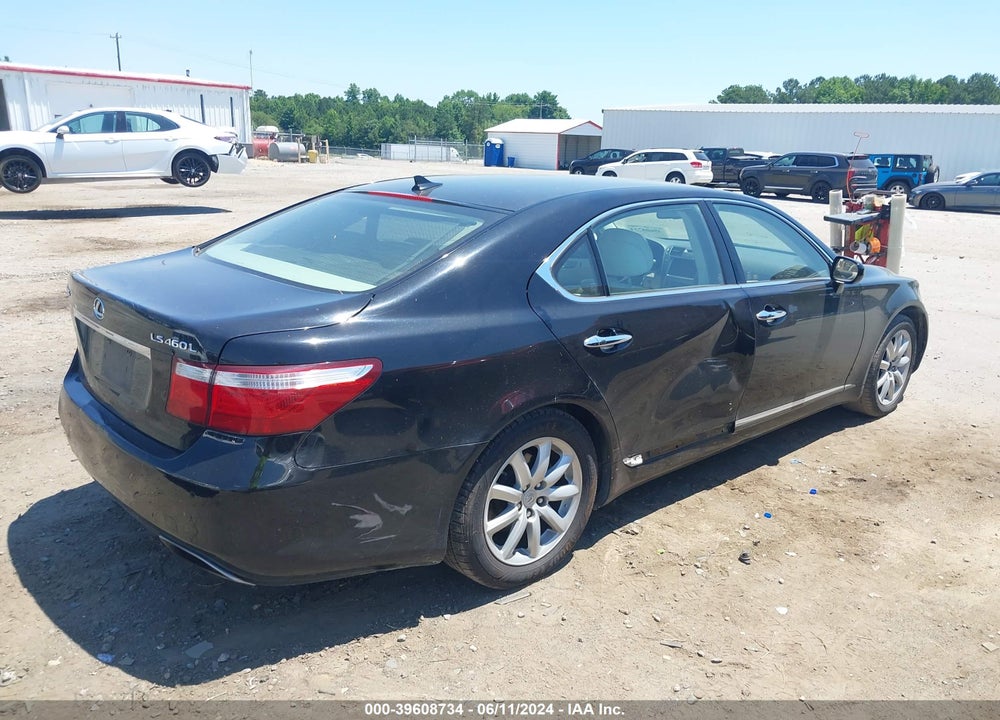 2007 LEXUS LS 460 L VIN: JTHGL46F675002999