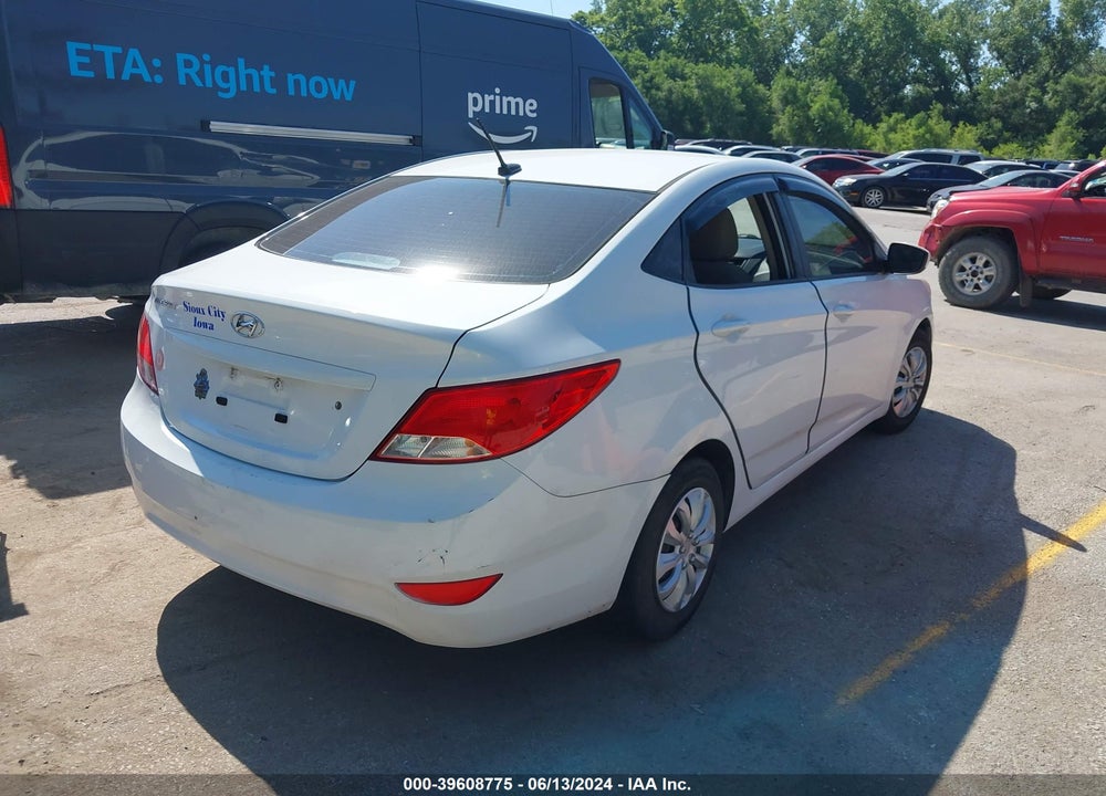 2016 HYUNDAI ACCENT SE VIN: KMHCT4AE8GU144061