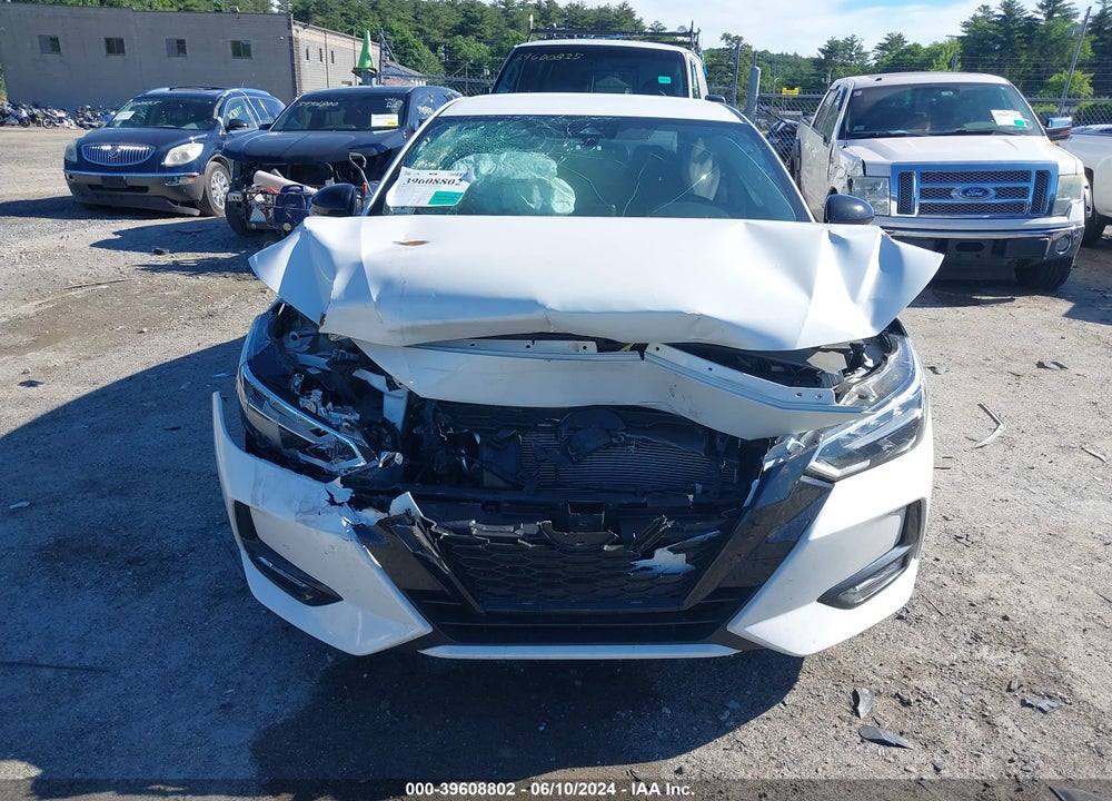 2022 NISSAN SENTRA SR XTRONIC CVT VIN: 3N1AB8DV6NY317719