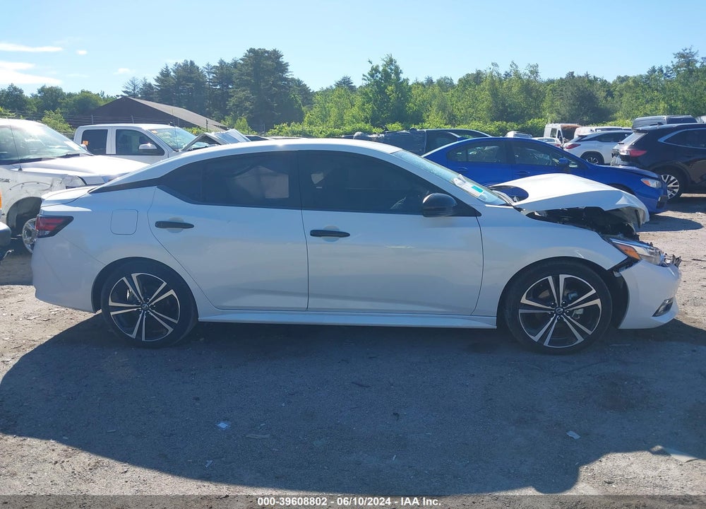2022 NISSAN SENTRA SR XTRONIC CVT VIN: 3N1AB8DV6NY317719