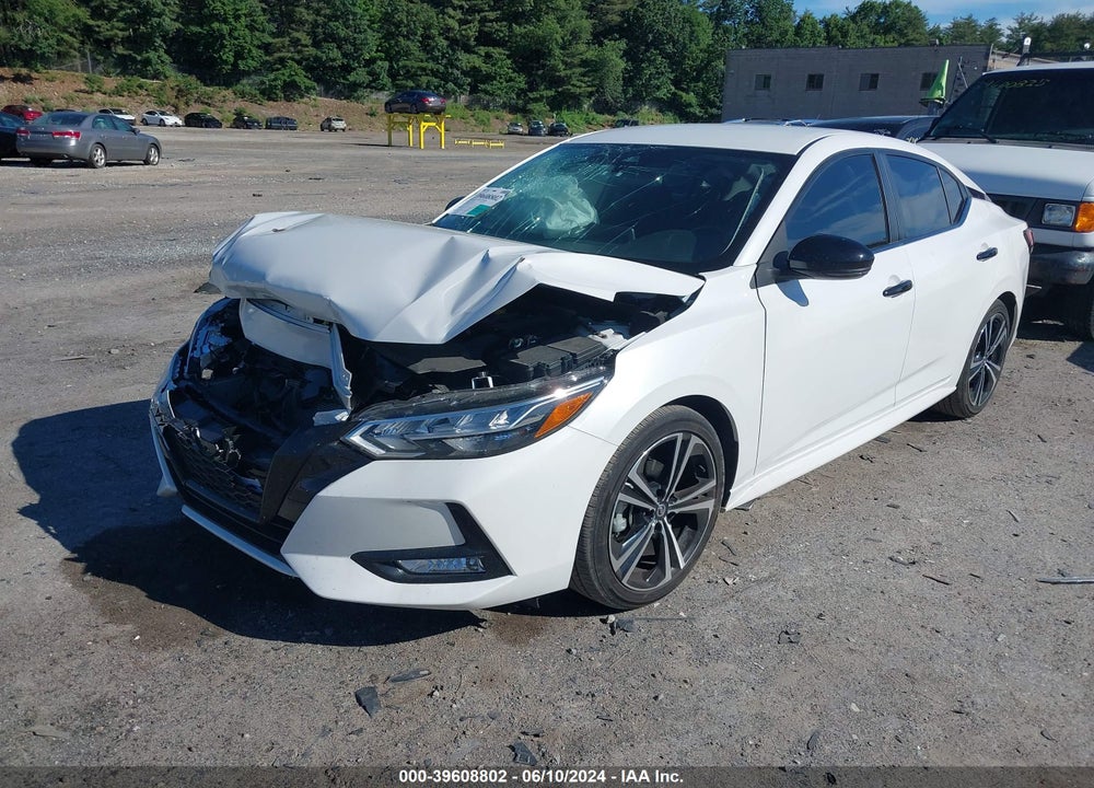 2022 NISSAN SENTRA SR XTRONIC CVT VIN: 3N1AB8DV6NY317719
