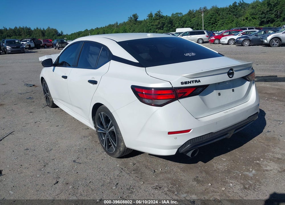 2022 NISSAN SENTRA SR XTRONIC CVT VIN: 3N1AB8DV6NY317719